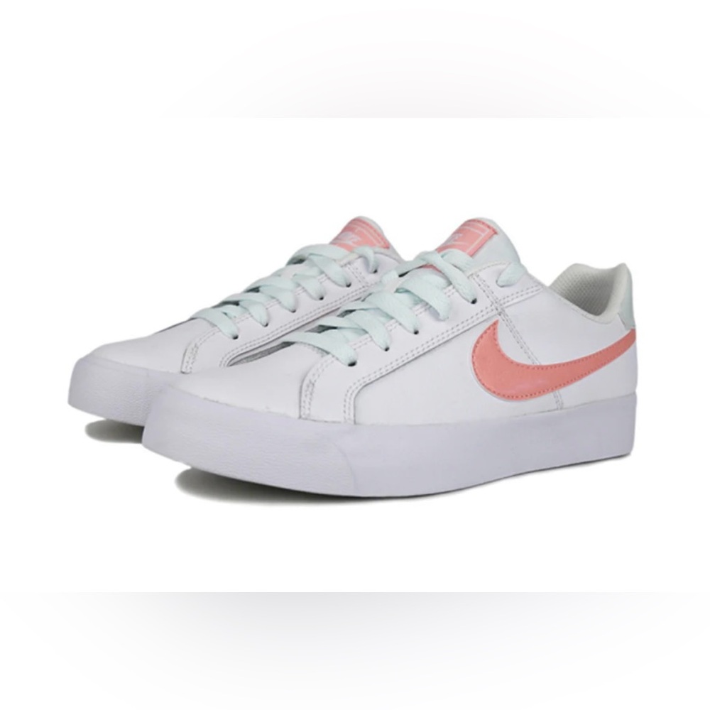 Nike Court Royale AC Women's White and Coral Sneakers